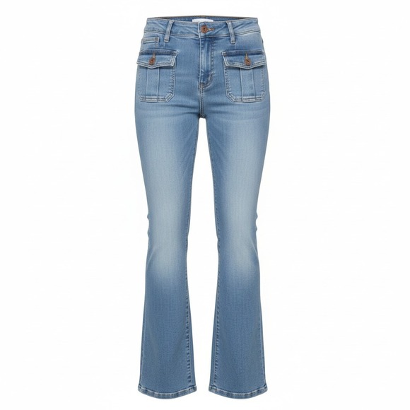 Loft "The Slim Flare" Jeans Size 25/0 NWOT - Picture 3 of 6